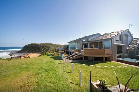 House and apartment overlook the beach
