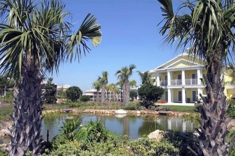 Lush tropical landscaping welcomes you as you arrive at our piece of paradise!