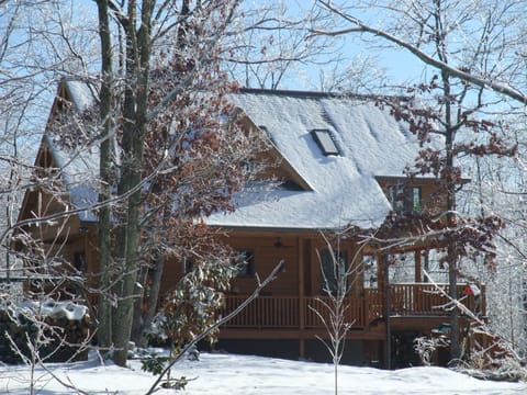 West side of Tucked Inn
