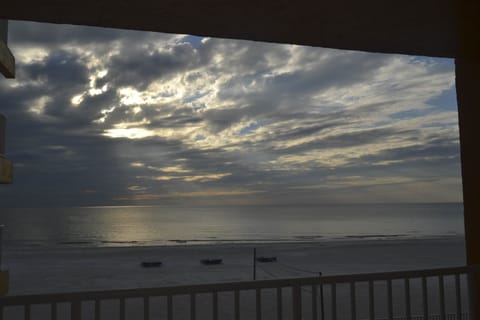 Sunsets are incredible from the balcony!