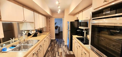 Updated with the very best appliances -  induction stove top and convection oven