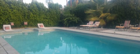 lounge by the private pool