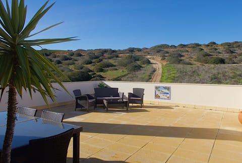 Private roof terrace with stunning views