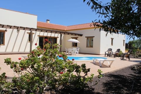 large sunny terrace