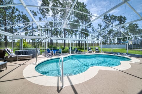 Your Private Screened Pool with view of Green Space- Vacation Mode Activated