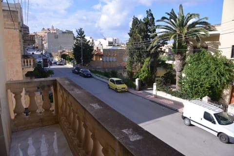 View of the Cittadella bastions from the front balcony