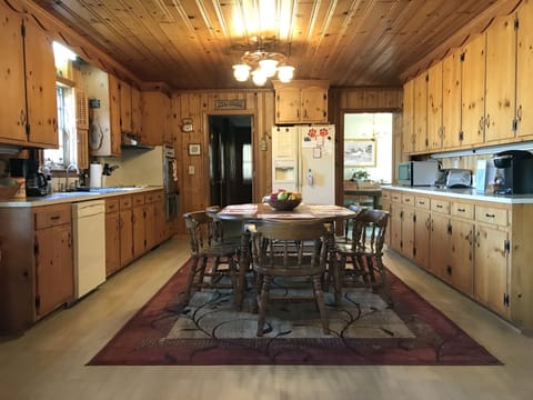 Guests love the kitchen and Den combination....