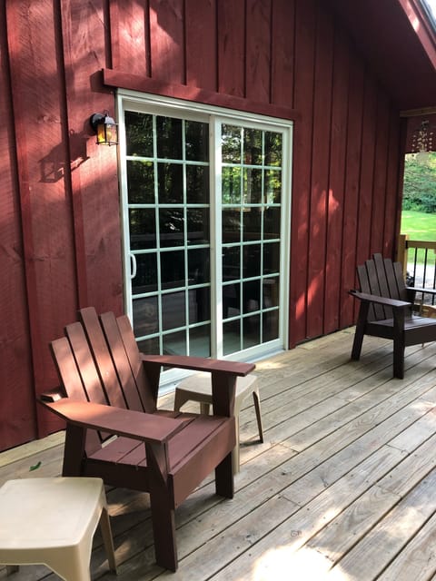 DECK OFF MASTER BEDROOM 