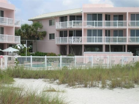 Beach view of complex - unit is full gulf front!