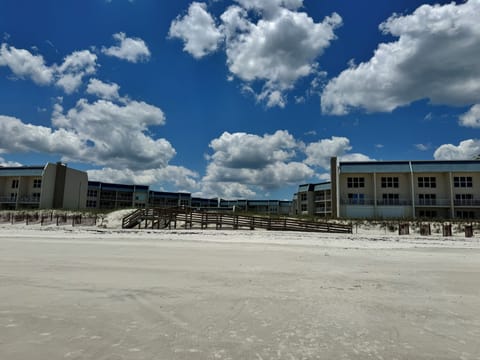 View from the beach