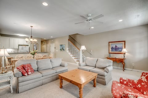 Loveseat and standard size sofa. No sleeper sofa is available.