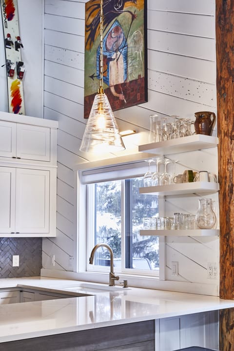 detail of new kitchen