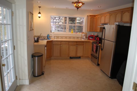 New kitchen with microwave and dishwasher