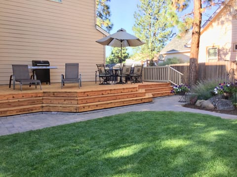 Deck, Patio and BBQ