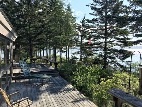 Seaside deck