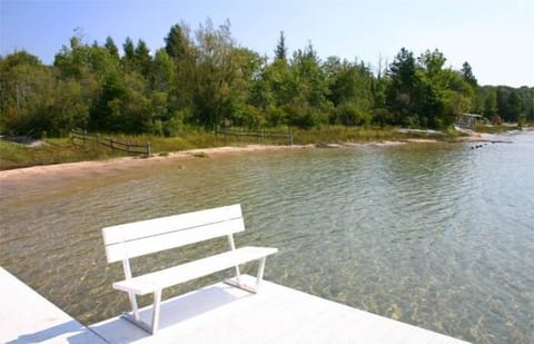 Dock & Private Beach.