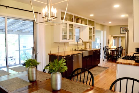 view of galley kitchen