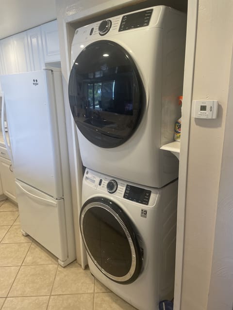 Large capacity washer and dryer