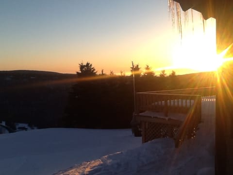 Sunrise on the mountain