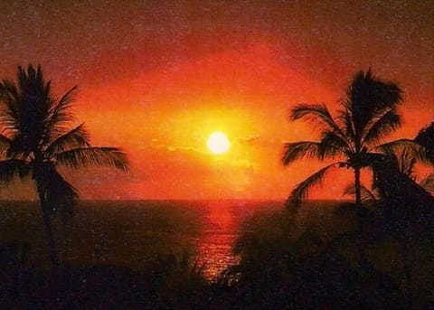 Taken at Sunset from our Lanai (patio)