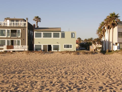 Walk out onto the sand!