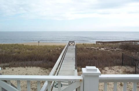 A short stroll down the private walkway to the beach...