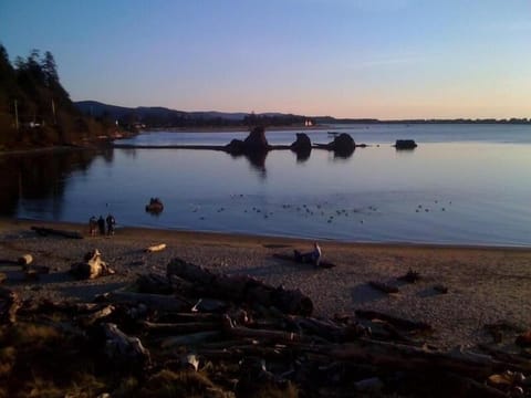 Siletz Bay from the deck