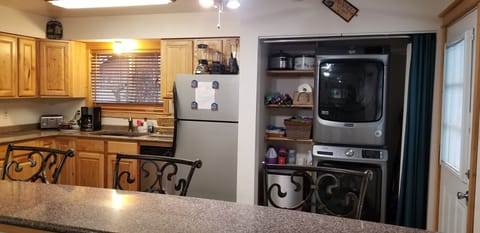 fully stocked kitchen