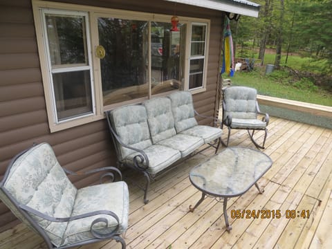 Great place to just sit and overlook the lake. 