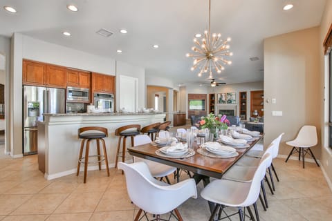 Entertain your family and friends. Seating for everyone!