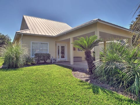 Front yard and carport