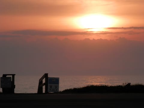 Sunrise from the porch