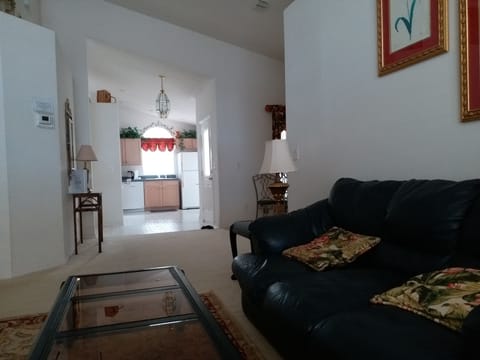 Looking at the kitchen: morning hours.