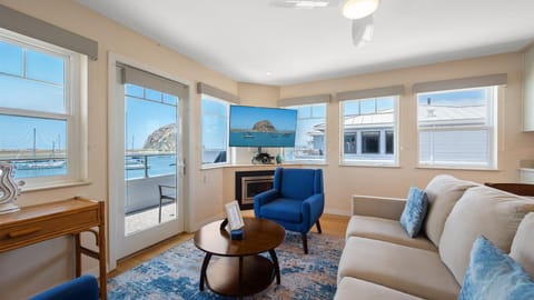 Yes, this is the view you will enjoy from your living room when you choose this unit.
