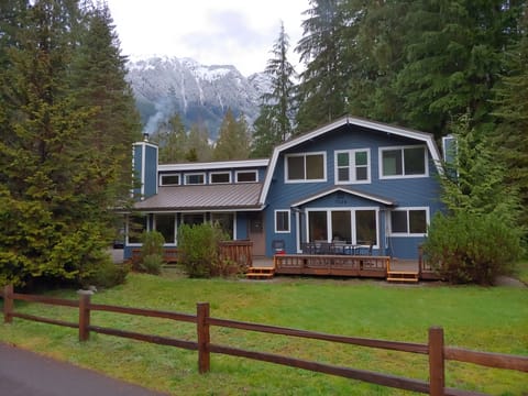 Updated House picture with Church Mountain in the background.