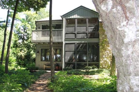 View of the Rear of Hidden Harbor Guest House.