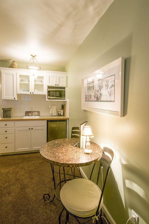 Café table for two ~ A cozy spot to enjoy your morning coffee