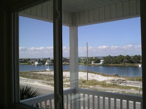 View through Kitchen Window