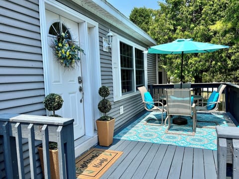 Enjoy Morning Coffee On Our Front Patio Surrounded By Nature 