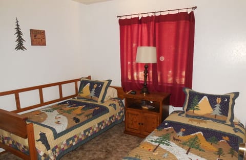 For the kids two twin beds