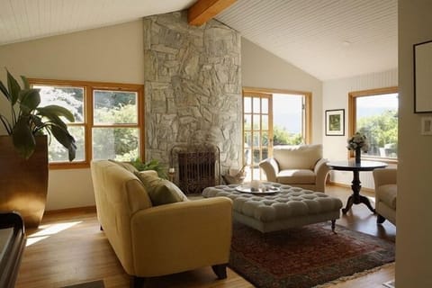 Living Room with Ocean View and Patio