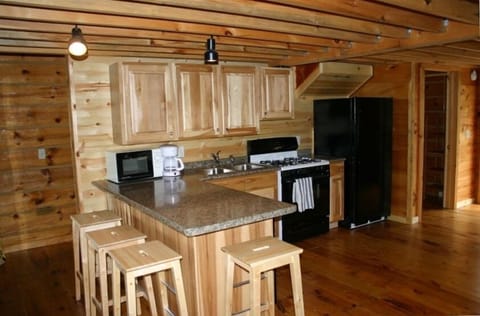 Everything you need including a dishwasher.