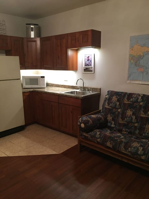 Kitchenette in lower level & bunk room