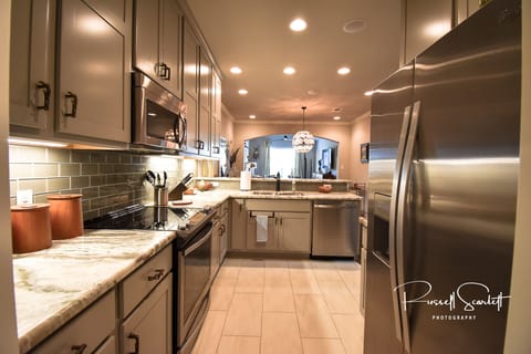 Kitchen with great Whirlpool appliances 