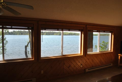 Our beautiful lake view all day!