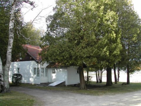 Shorecrest house is right on the water.