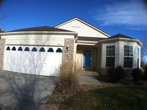 Sunny south facing location 