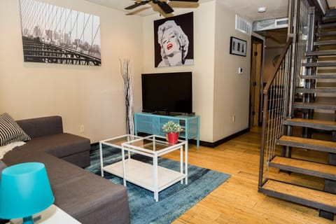 Living Room That Transforms...