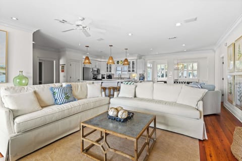 Comfortable living room seating