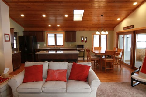 All new carpet and beautiful hardwood floors in the main living area.